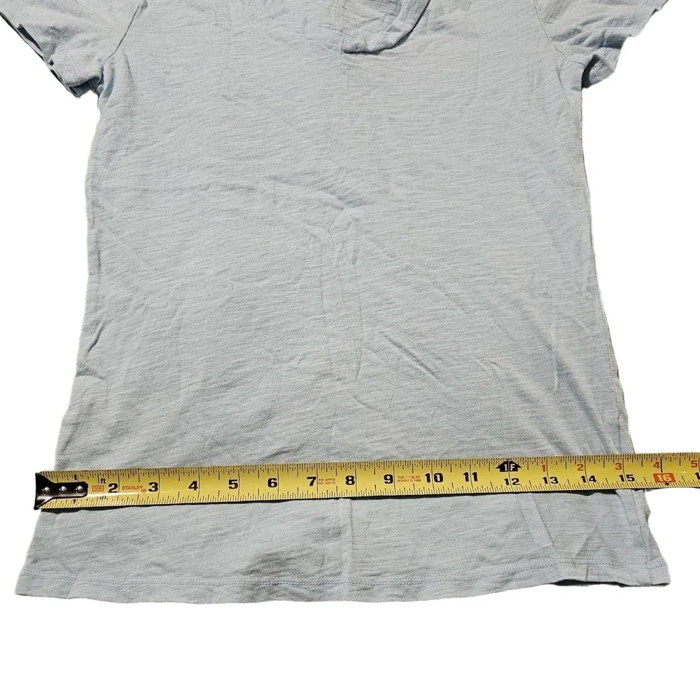 UNIVERSAL THREAD Light Blue Vneck Short Sleeve‎ Casual T-Shirt Womens XS